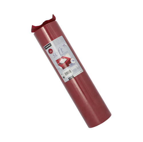 112 Tischläufer, stoffähnlich, Vlies "soft selection" 24 m x 40 cm bordeaux