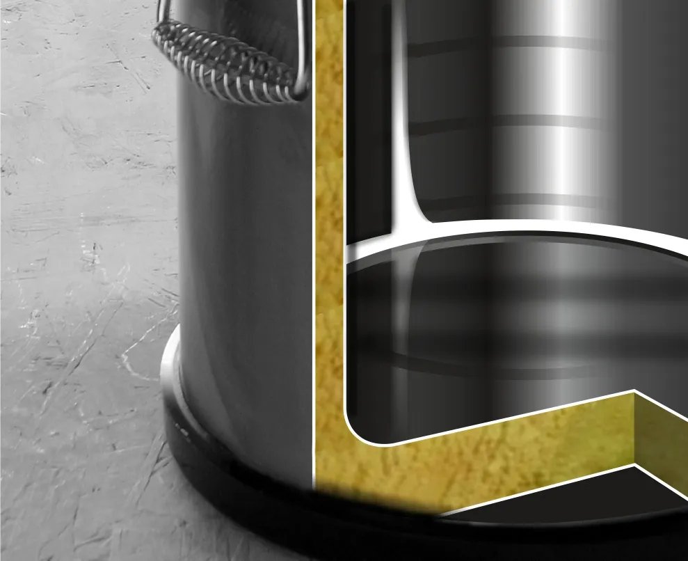 Isolierter tragbarer Behälter, Profi Line, 20L, ⌀330x(H)360mm Isolierter tragbarer Behälter, Profi Line, 20L, ⌀330x(H)360mm