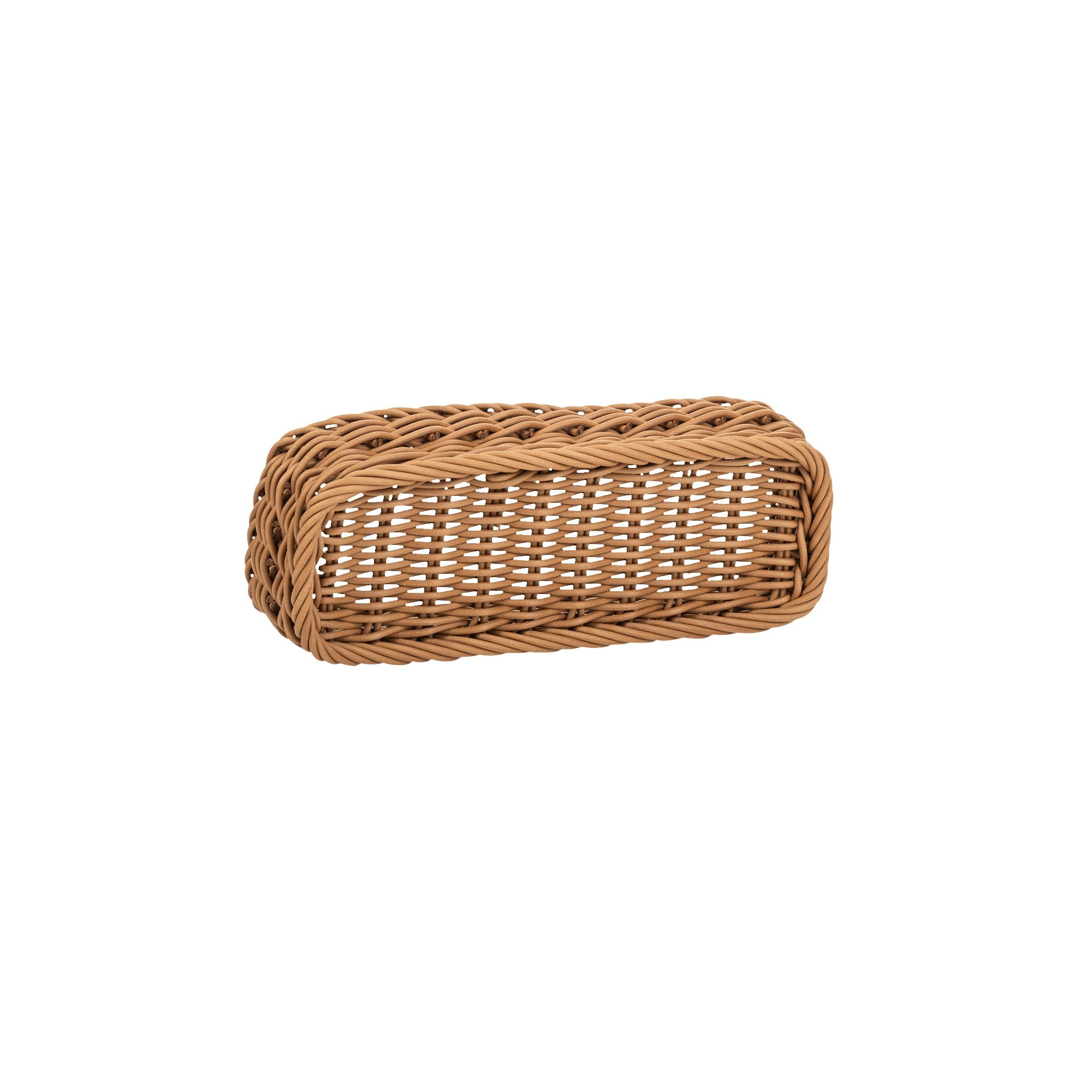 Besteckkorb 27 x 10 x 5 cm, braun