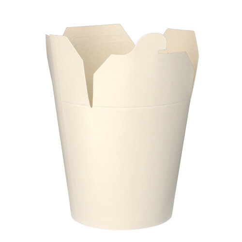 3000 Pastaboxen, Pappe 950 ml 11 cm x 10,5 cm x 9,3 cm weiss