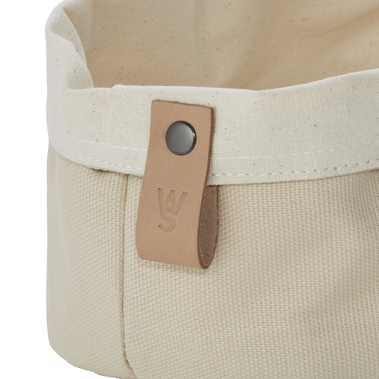 Brottasche FLIP COTTON, 25 x 18 x 12 cm, cream, Canvas