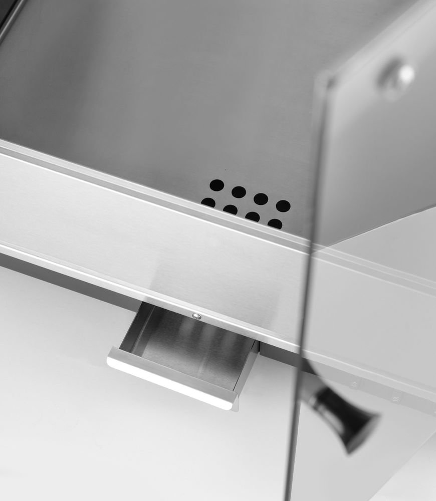 Popcorn-Maschine, 80L, Schwarz, 220-240V/1155W, 560x445x(H)775mm