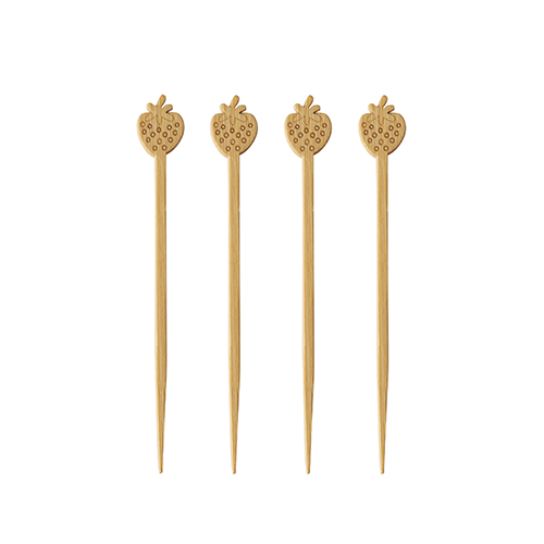 1000 Fingerfood - Picker "pure" 9 cm "Strawberry" 176000 Fingerfood - Picker "pure" 9 cm "Strawberry"