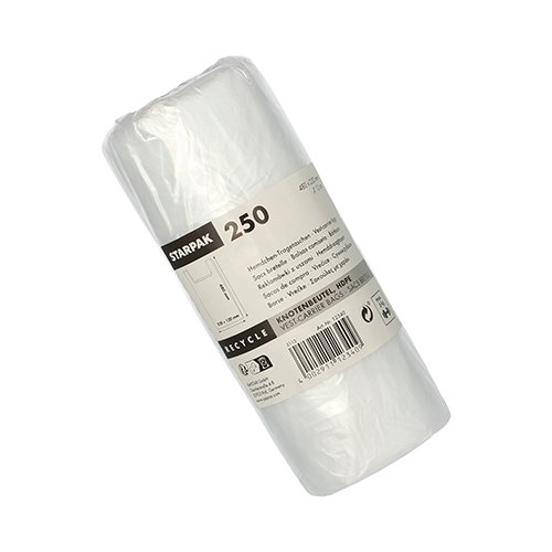 250 Hemdchen-Tragetaschen, HDPE 48 cm x 22 cm x 12 cm transparent Knotenbeutel 96000 Hemdchen-Tragetaschen, HDPE 48 cm x 22 cm x 12 cm transparent Knotenbeutel