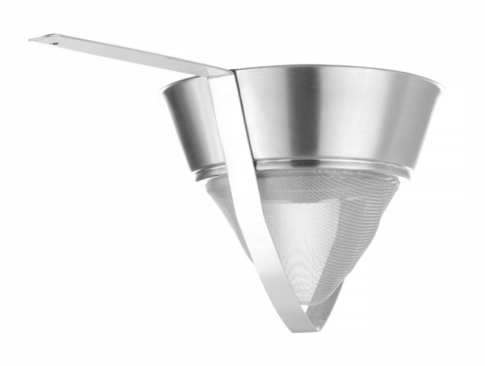 Konisches Sieb mit Drahtgeflecht, verstärkt, HENDI, 505x250x(H)200mm