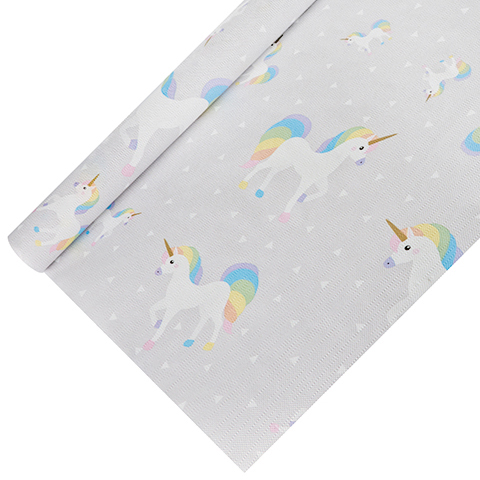 216 Tischdecke, Papier 5 m x 1,2 m "Unicorn"