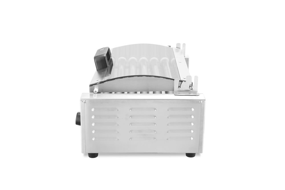 Rollengrill, 1-Zone mit Energiesparabdeckung, 7 Rollen, 230V/620W, 566x375x(H)259mm