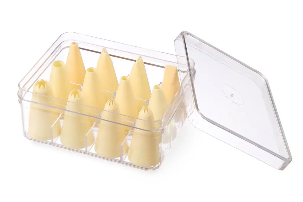 Spritztüllen - sortiert, ø 6-8-10-12 Spritztüllen - sortiert, ø 6-8-10-12