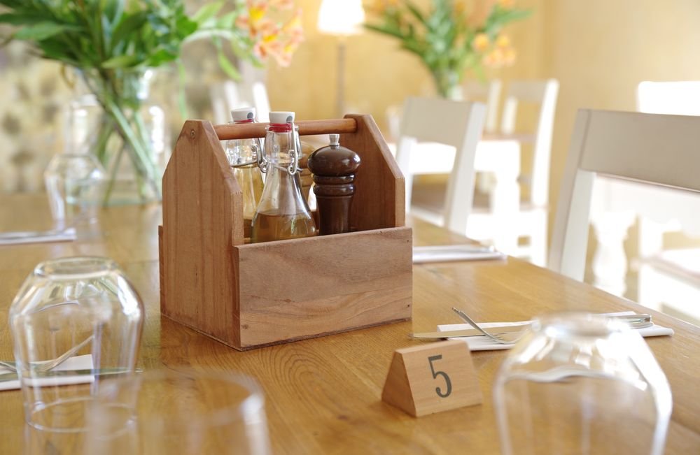 Tisch-Caddy, HENDI, 190x160x(H)200mm