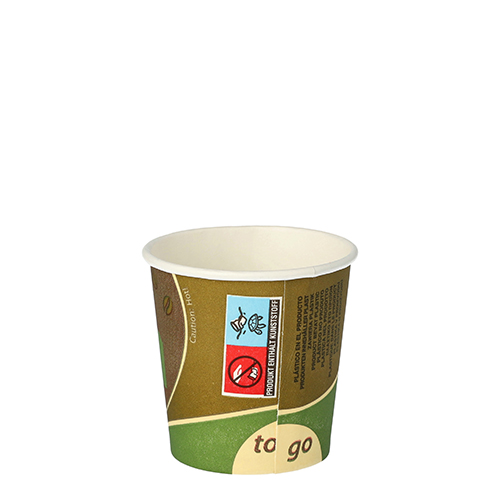 30000 Trinkbecher, Pappe "To Go" 0,1 l Ø 6 cm · 6 cm