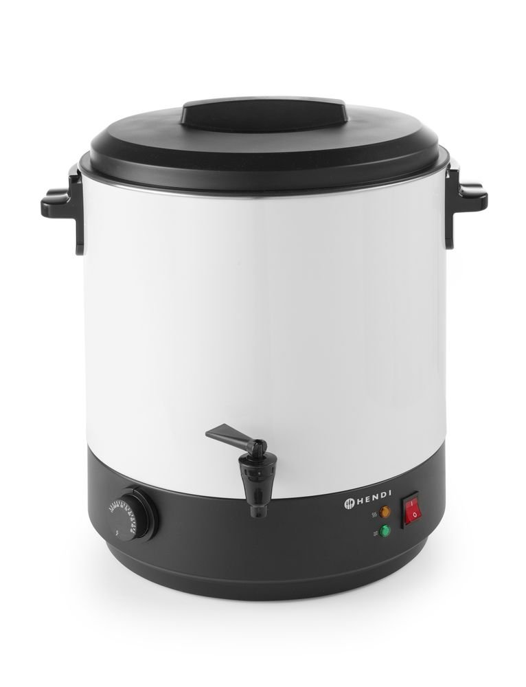 Heißgetränkespender, HENDI, 25L, Weiß, 230V/2500W, 435x441x(H)500mm