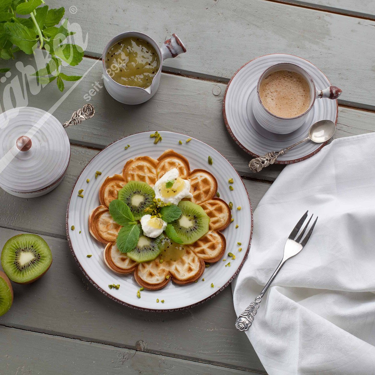 Kleine Herzwaffel Wechselplatten für Thermocook®