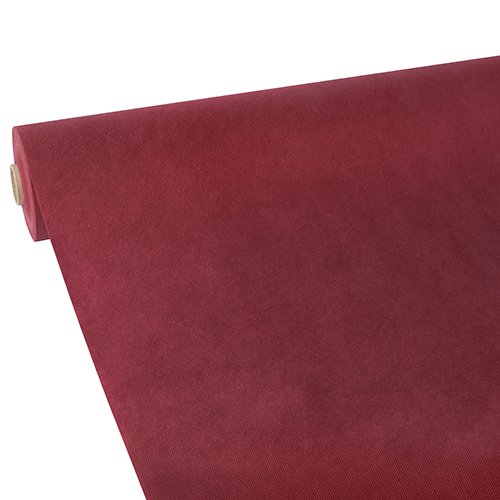 80 Tischdecke, stoffähnlich, Vlies "soft selection" 25 m x 1,18 m bordeaux