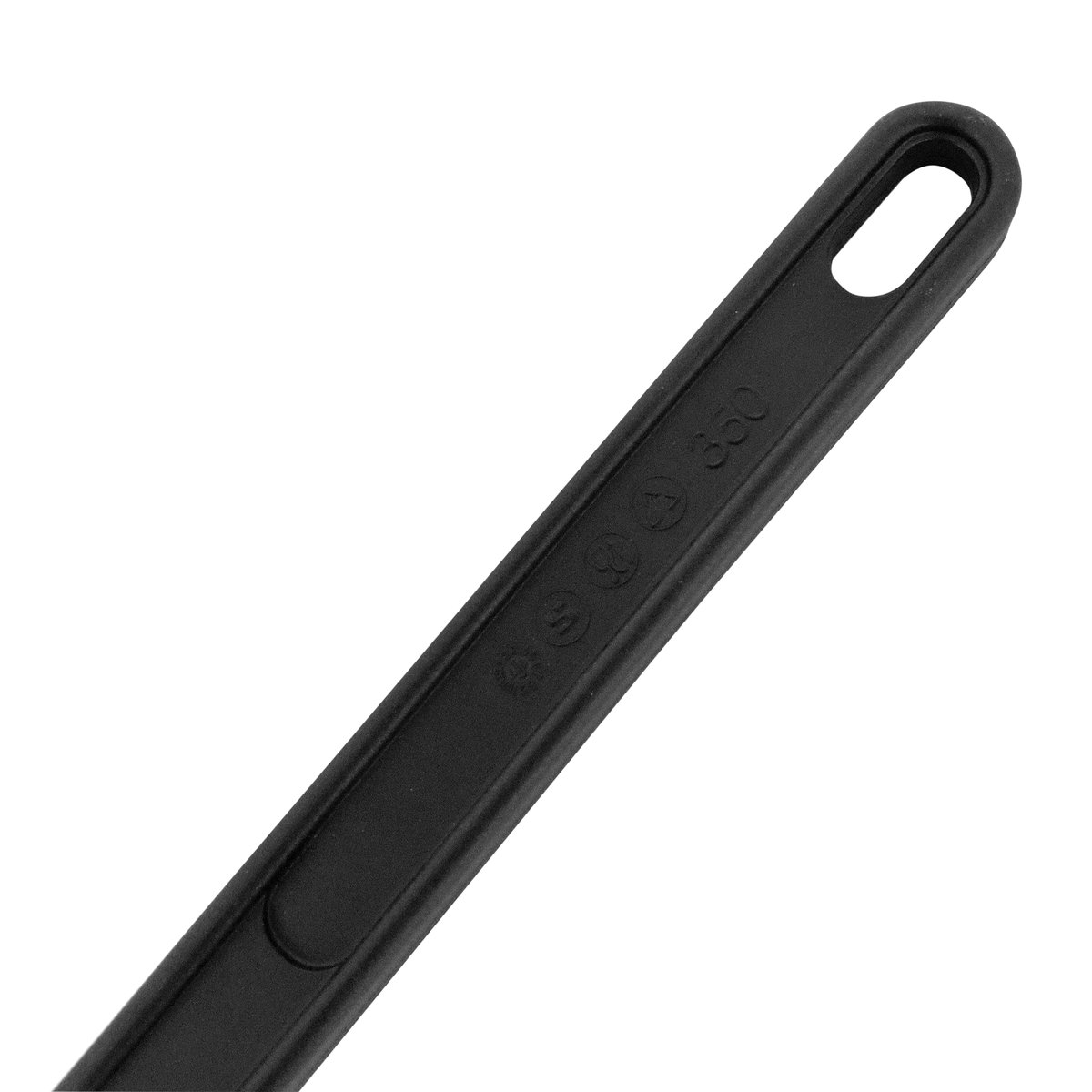 Stielschaber-Löffel weiss/schwarz 350 mm Stielschaber-Löffel weiss/schwarz 350 mm