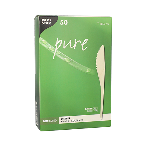 28000 Messer, Papier "pure" 18,6 cm weiss