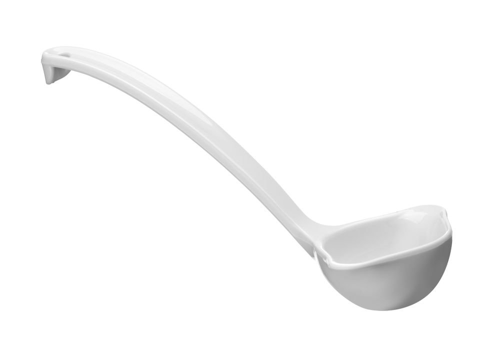 Saucenlöffel, HENDI, 0,03L, Elfenbein, 180x70mm
