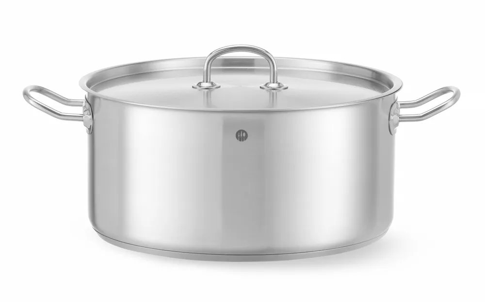 Topf niedrig - mit Deckel, Kitchen Line, 11,9L, ⌀320x(H)150mm