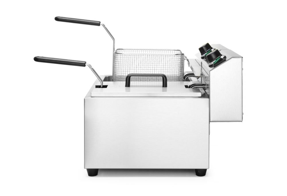 Profi Line Fritteuse, 2 × 8 l, HENDI, Profi Line, 16L, 230V/7000W, 605x460x(H)369mm Profi Line Fritteuse, 2 × 8 l, HENDI, Profi Line, 16L, 230V/7000W, 605x460x(H)369mm