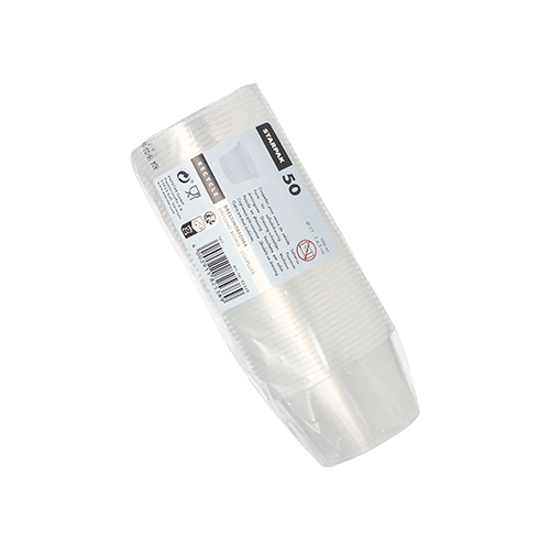 1000 Dressingbecher, PP rund 100 ml Ø 7,1 cm · 4,3 cm transparent 36000 Dressingbecher, PP rund 100 ml Ø 7,1 cm · 4,3 cm transparent