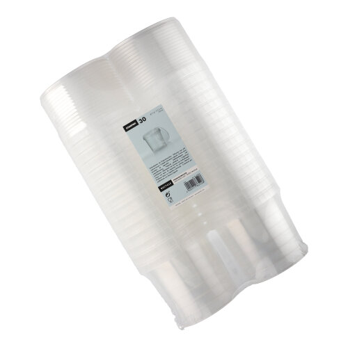 4200 Feinkostbecher, PP 770 ml Ø 11,8 cm · 11,3 cm transparent mit Originalitätsverschluss