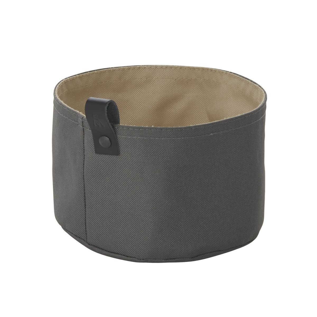 Brottasche CRAFT & CRUMBLE, Ø 17 cm, Höhe 11 cm, schwarz, Kraft Paper Brottasche CRAFT & CRUMBLE, Ø 17 cm, Höhe 11 cm, schwarz, Kraft Paper