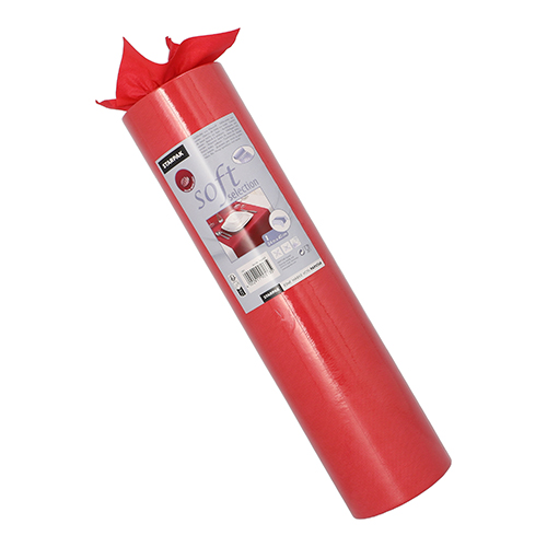 112 Tischläufer, stoffähnlich, Vlies "soft selection" 24 m x 40 cm rot