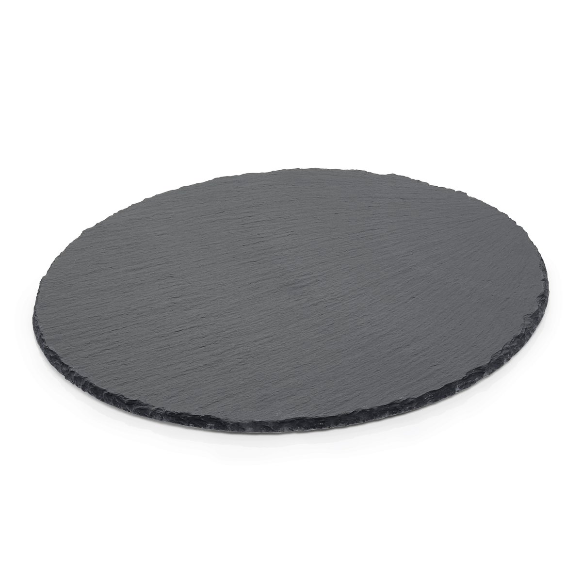 Naturschieferplatte Ø 38 cm, (H) 0,6 cm