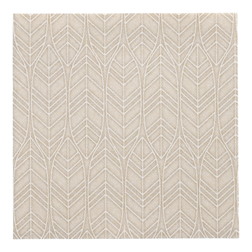 250 Servietten "ROYAL Collection" 1/4-Falz 40 cm x 40 cm sand "Leaves" 12500 Servietten "ROYAL Collection" 1/4-Falz 40 cm x 40 cm sand "Leaves"