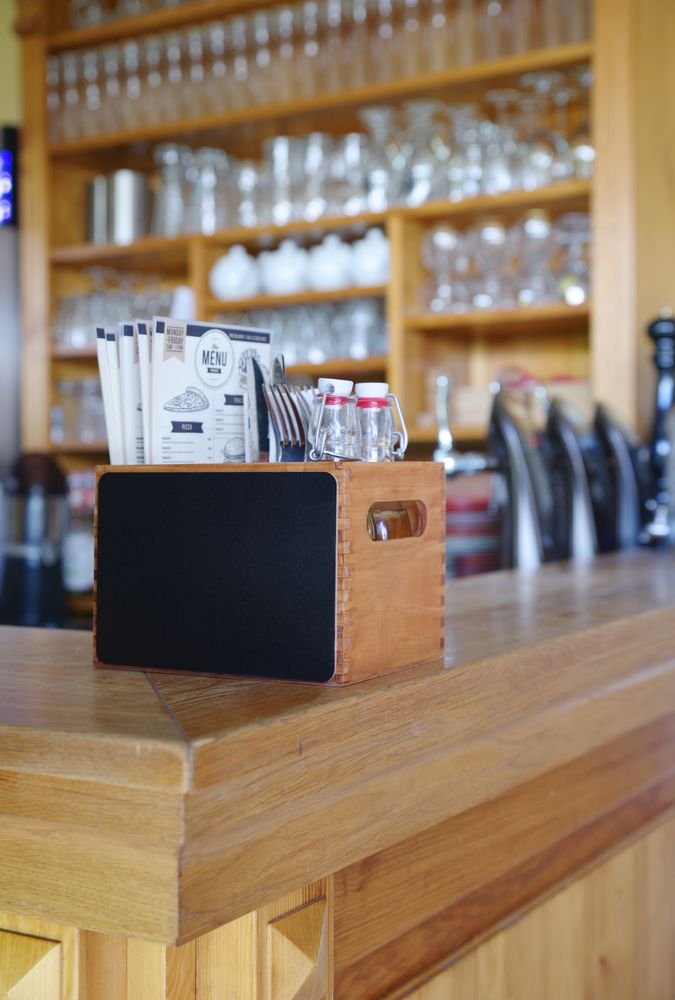 Menü und Besteckkasten, HENDI, 210x150x(H)150mm