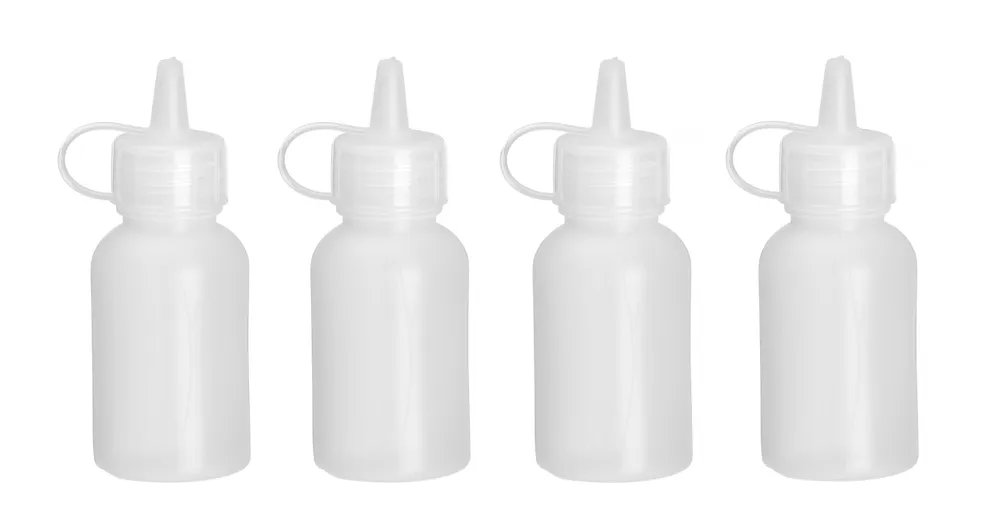 Mini-Spenderflaschen – 4er-Set, 0,03L, Transparent, ⌀30x(H)85mm Mini-Spenderflaschen – 4er-Set, 0,03L, Transparent, ⌀30x(H)85mm