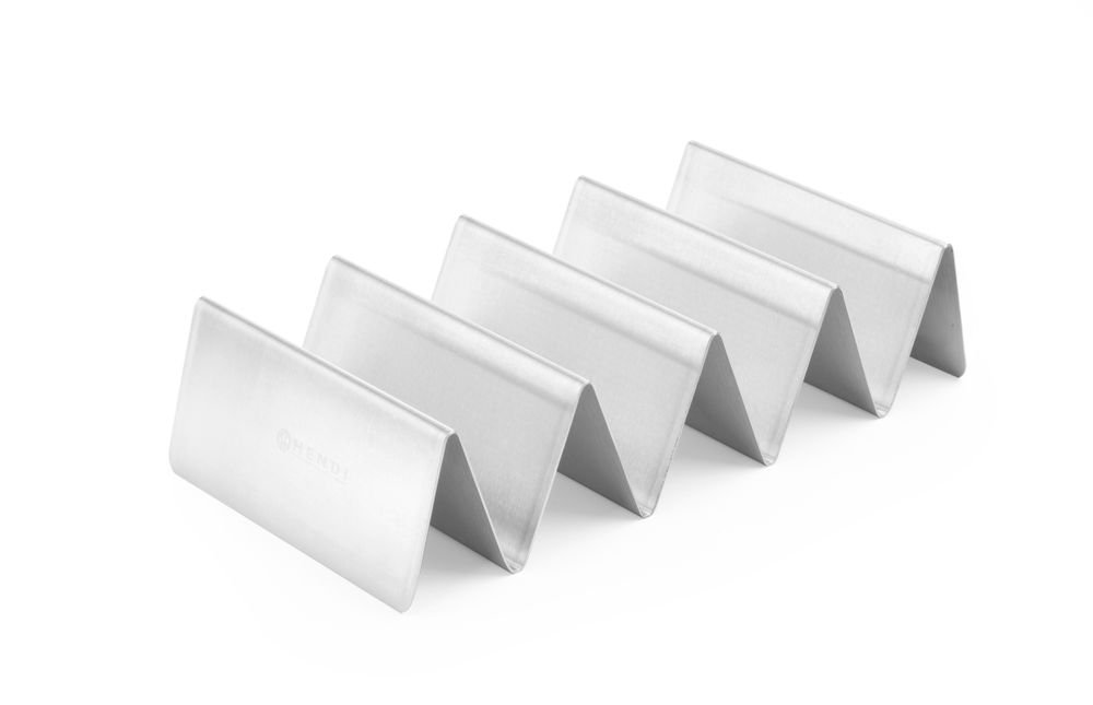 Taco-Halter, HENDI, 4 Fächer, 225x115x(H)50mm Taco-Halter, HENDI, 4 Fächer, 225x115x(H)50mm