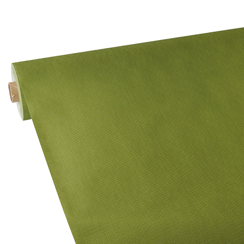 48 Tischdecke, stoffähnlich, Vlies "soft selection plus" 25 m x 1,18 m olivgrün