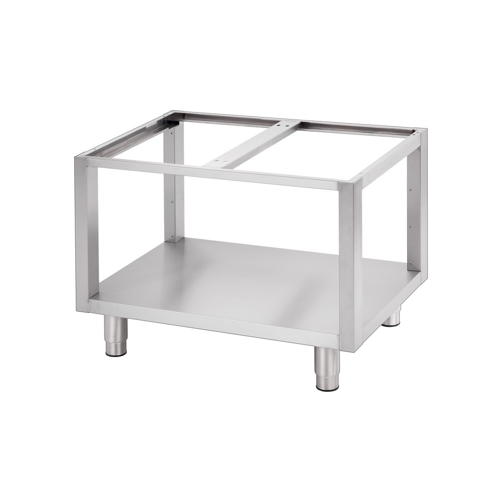 Offener Unterbau mit Grundboden, B. 1200 mm, Serie 700 ND Edelstahl Neutralelement mit Arbeitsfläche aus der Serie 700 ND, Breite 800 mm