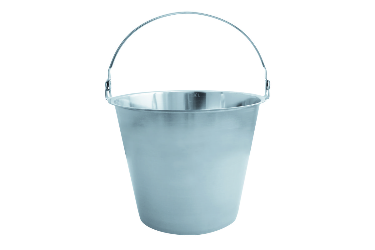 Eimer, Edelstahl - 10,0 L