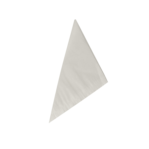 180000 Spitztüten, Pergament-Ersatz 17 cm x 17 cm x 24 cm weiss Füllinhalt 100 g, fettdicht