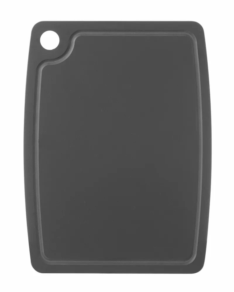 Holzfaser-Schneidbrett , Schwarz, 370x275x(H)6mm