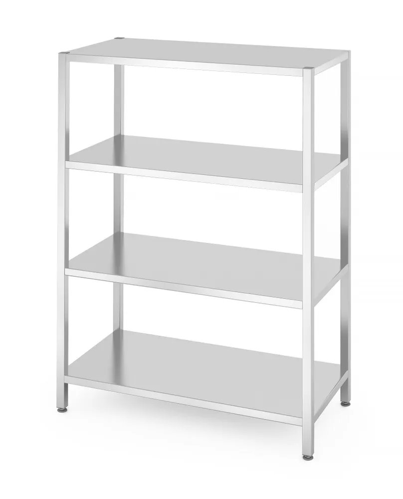 Lagerregal mit 4 Regalen – verschraubt, Kitchen Line, 1200x600x(H)1800mm Lagerregal mit 4 Regalen – verschraubt, Kitchen Line, 1200x600x(H)1800mm