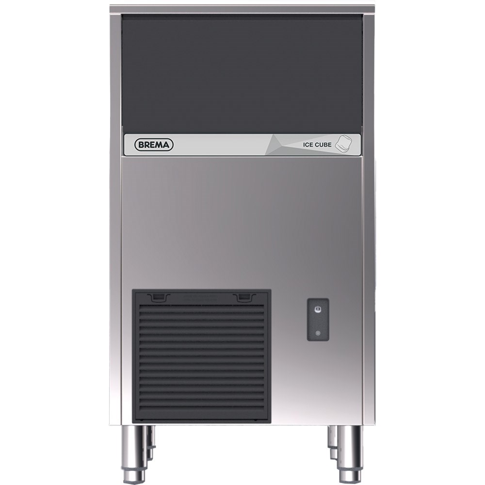 BREMA Eiswürfelbereiter wassergekühlt, 48kg/24h, Abmessung 500 x 580 x 910 mm (BxTxH)