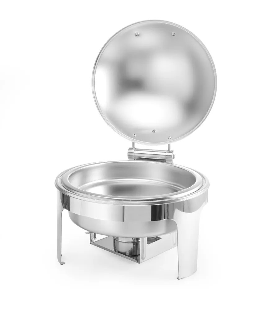 Chafing Dish rund, satiniert, Profi Line, 6L, 465x420x(H)320mm
