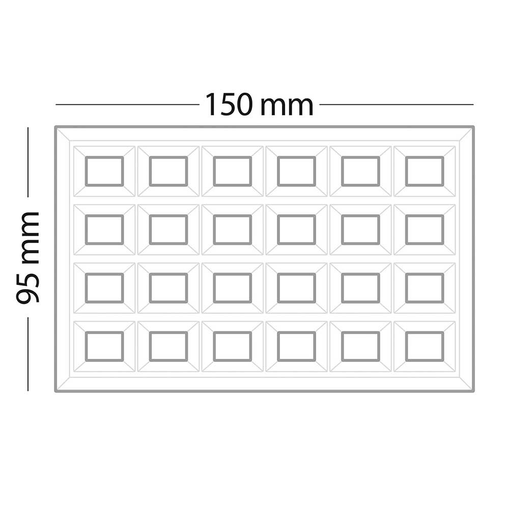 ROLLER GRILL Waffeleisen, Lütticher Waffelform, Abmessung 305 x 440 x 230 mm (BxTxH)