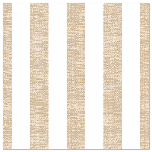 12500 Servietten "ROYAL Collection" 1/4-Falz 40 cm x 40 cm sand "Lines"