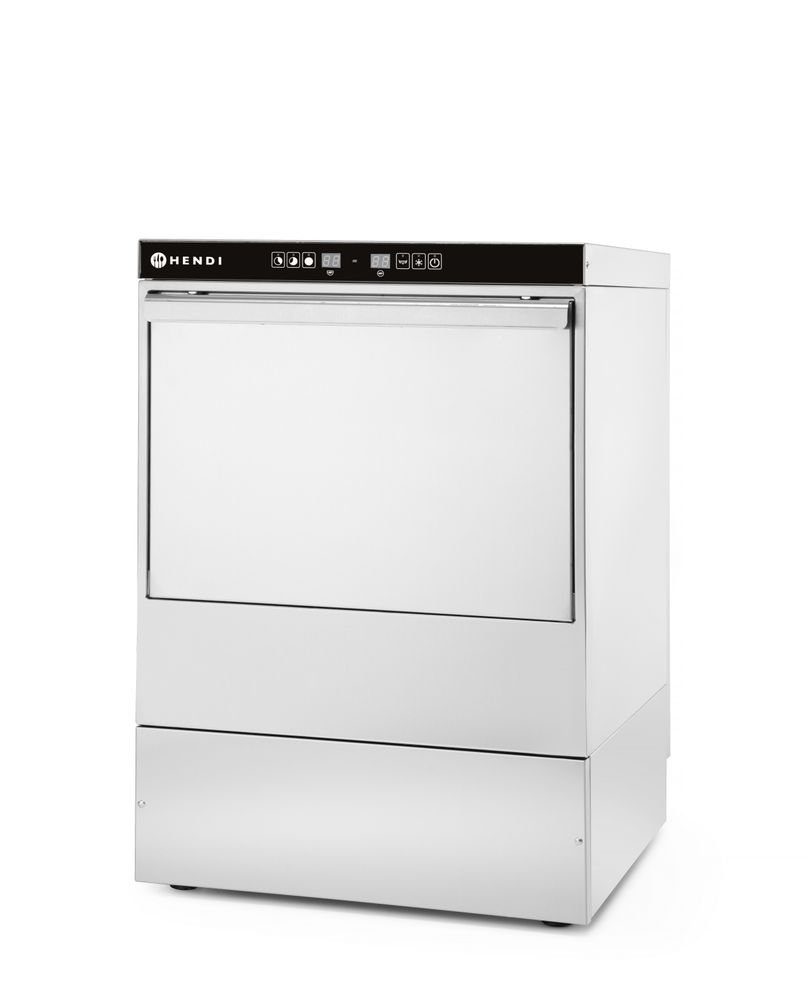 Geschirrspüler 50x50 - elektronische Steuerung, HENDI, 400V/6600W, 576x645x(H)837mm