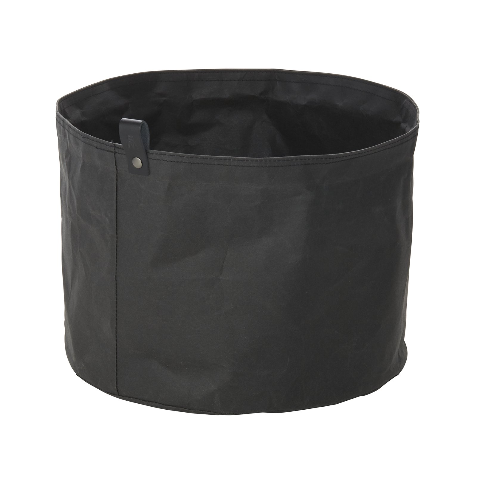 Brottasche CRAFT & CRUMBLE, Ø 30 cm, Höhe 22 cm, schwarz, Kraft Paper