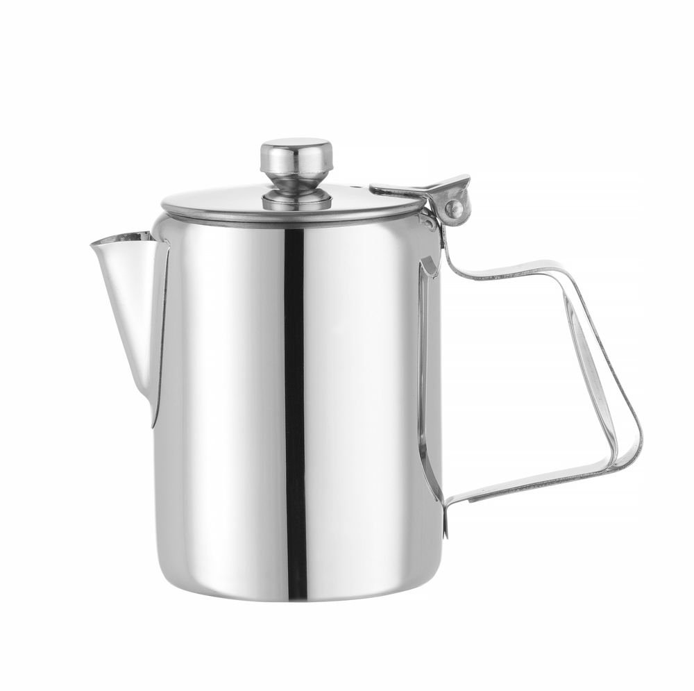 Kaffee-/Teekanne mit Klappdeckel, HENDI, 0,3L, ⌀74x(H)123mm Kaffee-/Teekanne mit Klappdeckel, HENDI, 0,3L, ⌀74x(H)123mm