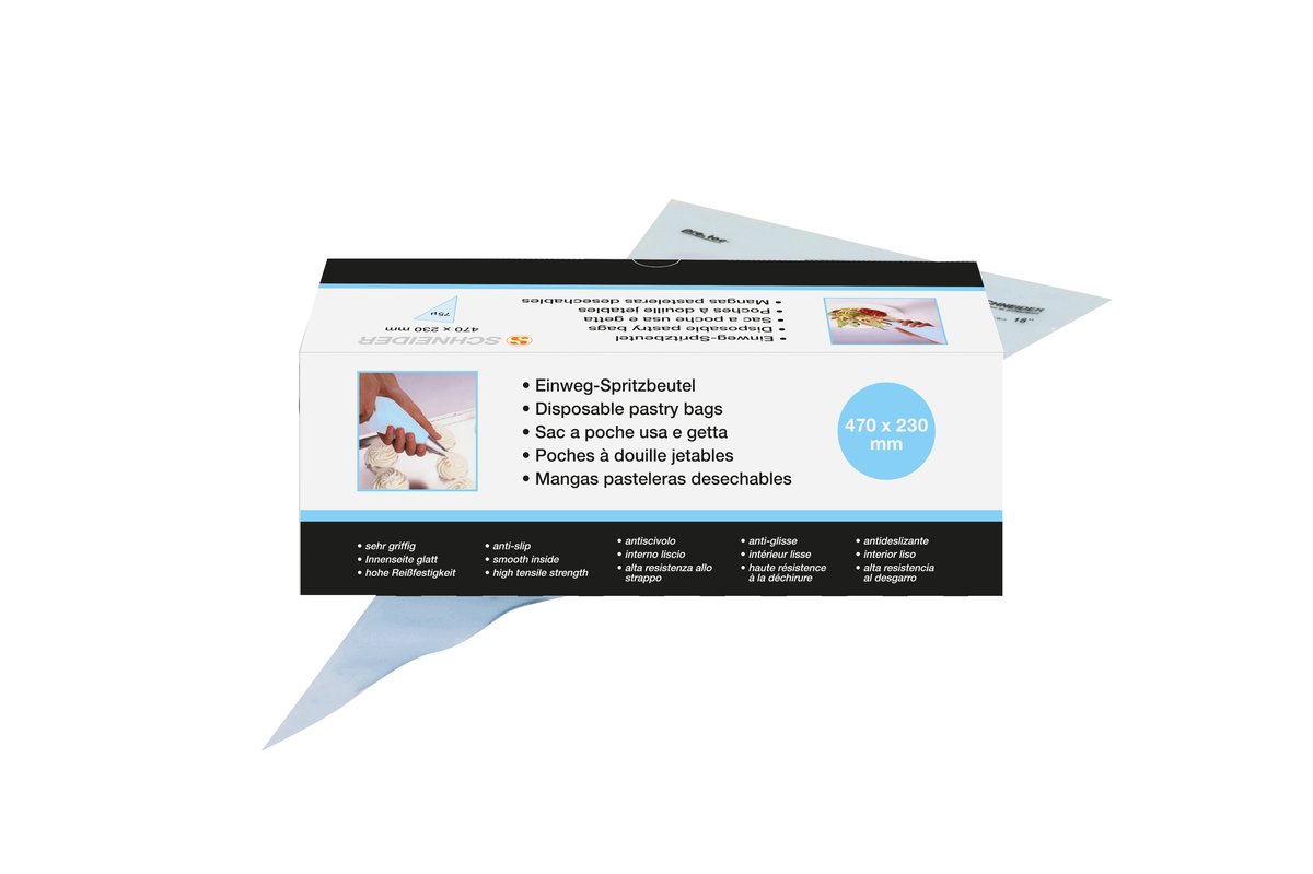 Einweg-Spritzbeutel grollt, geschlossene Spitze Einweg-Spritzbeutel grollt, geschlossene Spitze