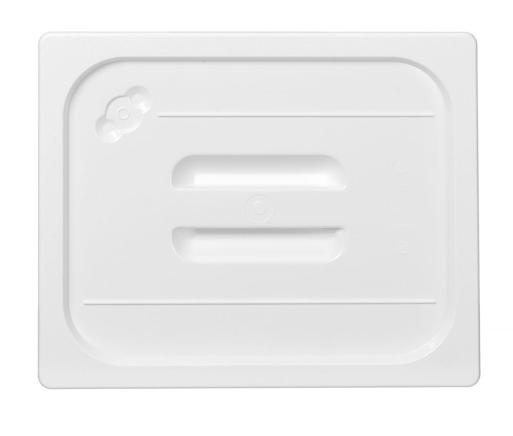 Gastronorm Deckel, HENDI, GN 1/1, Weiß, 530x325mm Gastronorm Deckel, GN 1/3, Weiß, 325x176mm