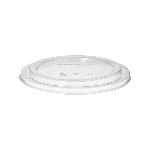 5400 Deckel für Salatschalen, PLA rund Ø 18,4 cm · 2 cm klar