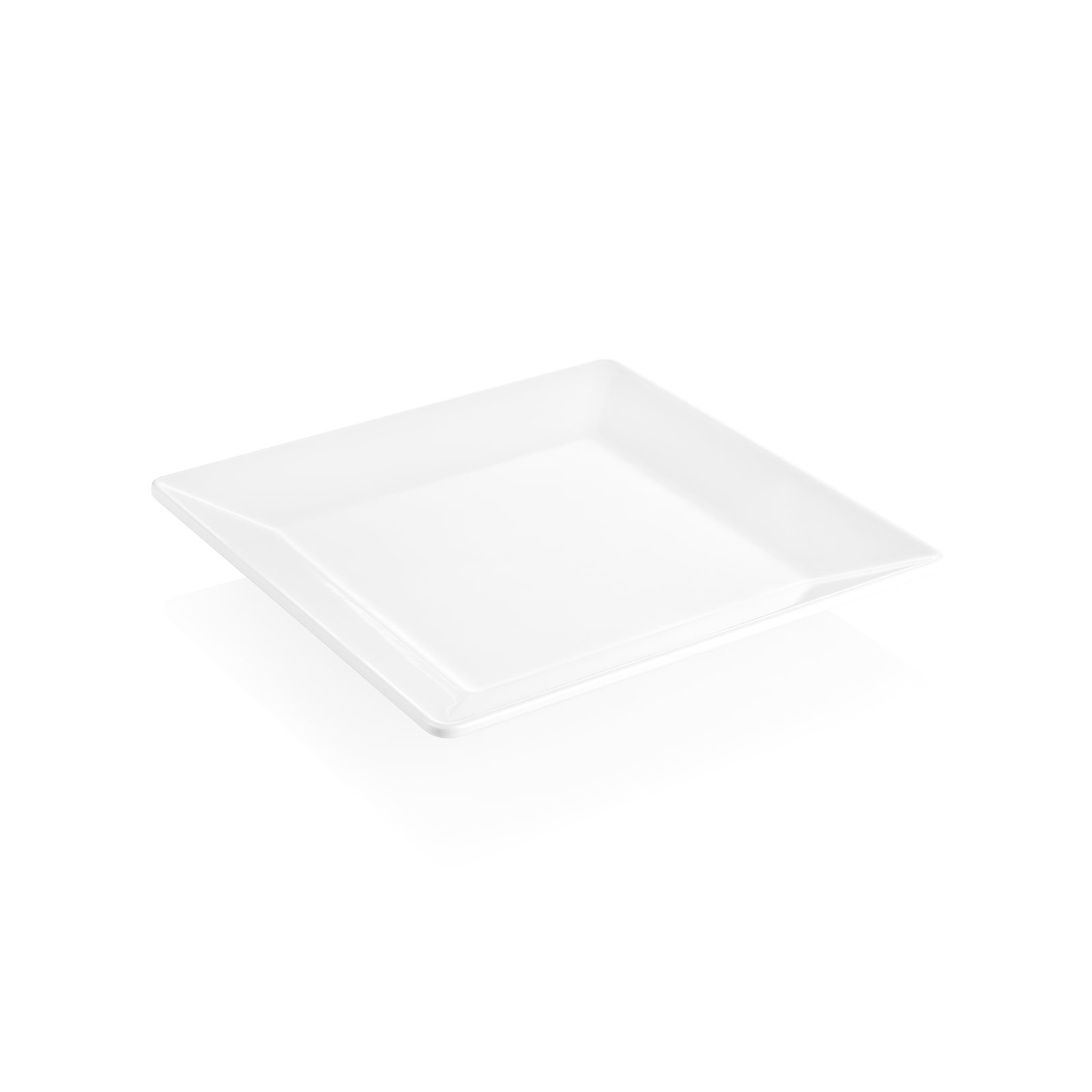 Teller DAY & NIGHT, 26 x 26 cm, weiß, Melamin