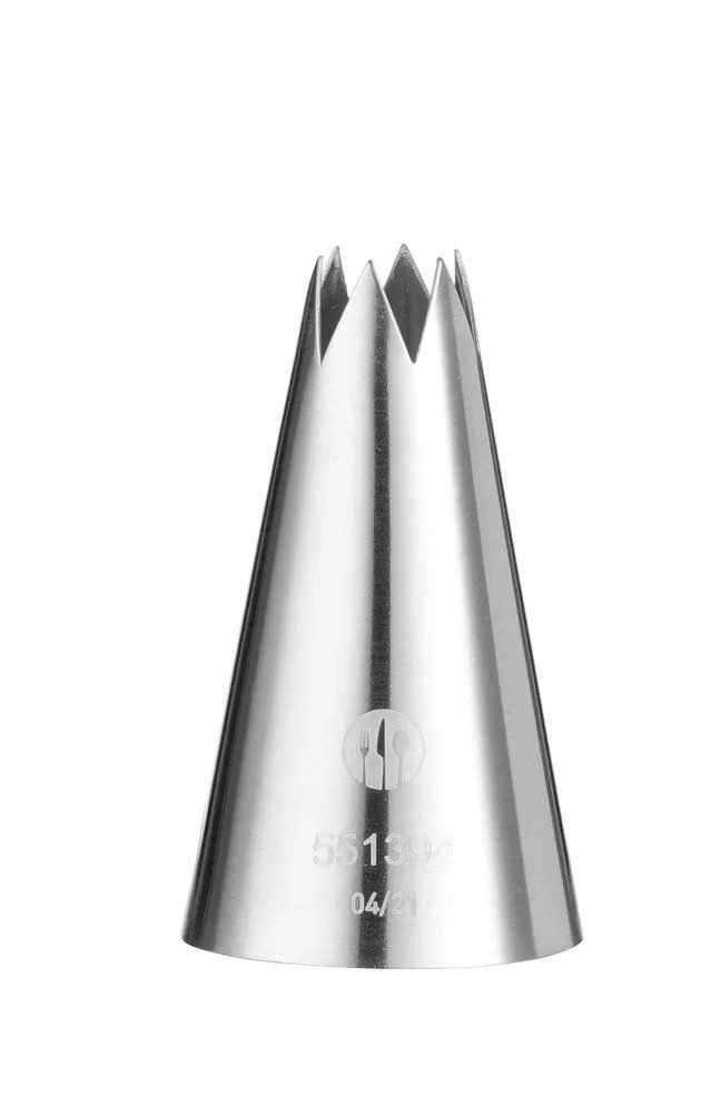 Spritztüllen - gezahnt, ø6-8-10-12-14