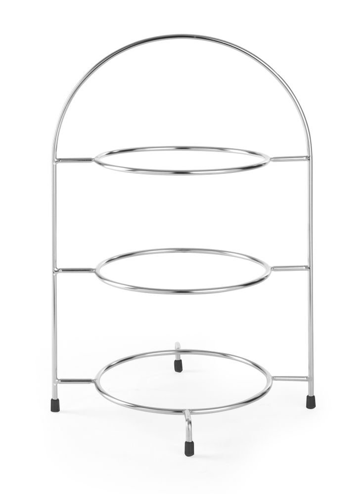 Teller-Etagere, HENDI, geeignet für Teller bis max. Ø 275 mm, 290x290x(H)440mm
